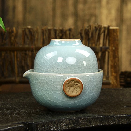 Travel Kung Fu Tea Set (Handcrafted by Master)